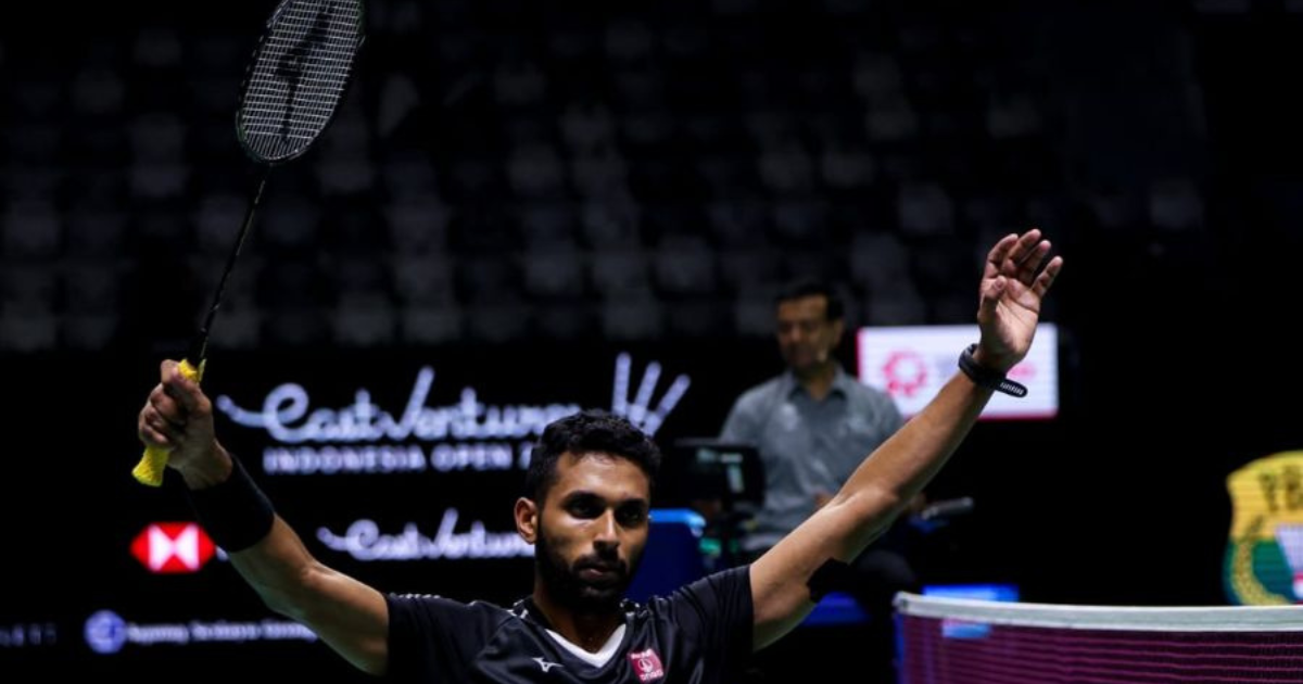 RHITI SPORTS Signs HS Prannoy Exclusively!